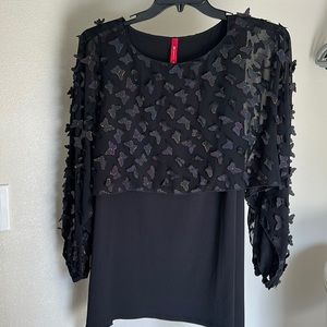 IC by Connie Blouse with 3d Butterflies size 1X